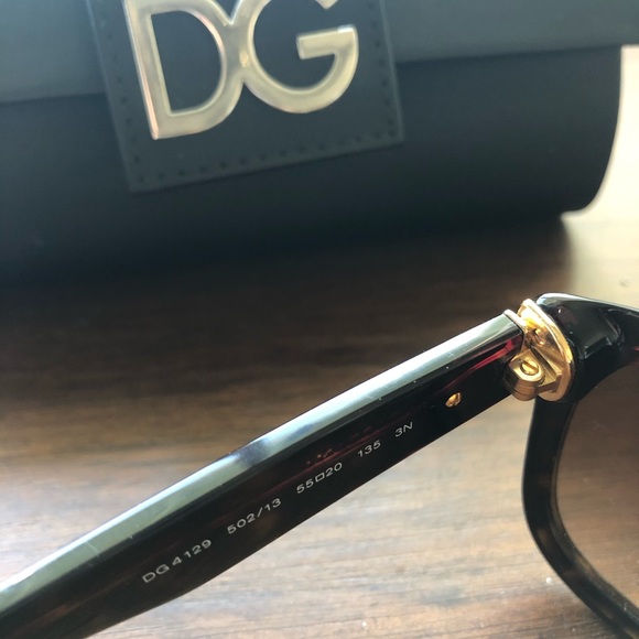 D&G 4129 502/13 Tortoise shell - Brand New w case - Picture 3 of 6